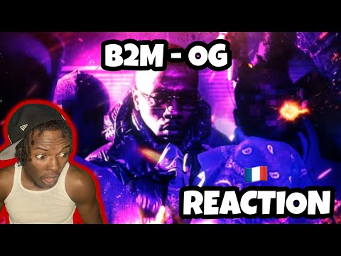 AMERICAN REACTS TO FRENCH DRILL RAP! B2M - OG ( Clip Officiel )