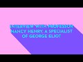 "Middlemarch" by George Eliot. Interview with Professor Nancy Henry, a specialist of George Eliot