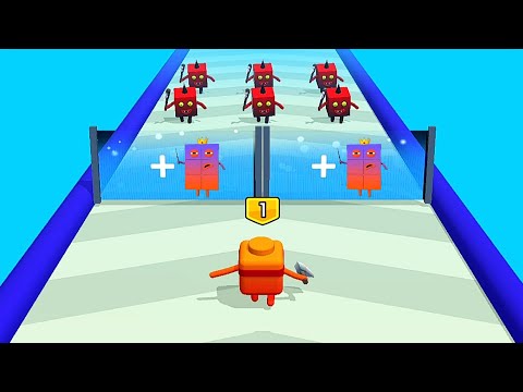 Merge NumberBlock Run 3D - Merge Battles Number Cube Game Part 4
