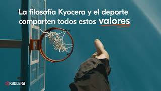 Kyocera La filosofía Kyocera y el deporte anuncio