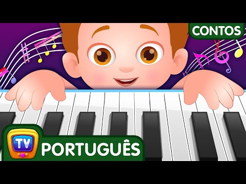 ChaCha e seu Piano (ChaCha and his Piano) | ChuChu TV Contos Infantis