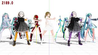 【MMD】ボッカデラベリタ [Bocca della Verità][30fps][モデルチェック]【初音ミクVY1カバーMIX】