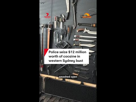 Police seize $12 million worth of cocaine in western Sydney bust