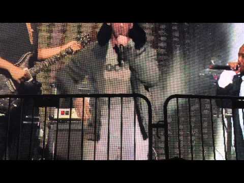 Fan raps with Kendrick Lamar at concert