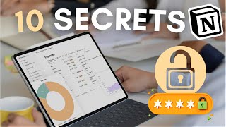 Top 10 Notion SECRETS you need to know 🤫 | Master Notion Quickly with Expert Tips & Tricks