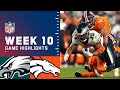 Eagles Vs Broncos Week 10 Highlights NFL 2021