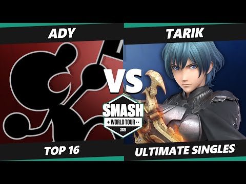 SWT Europe Online Qualifier Match - Ady (Game & Watch) Vs. Tarik (Byleth, Greninja) SSBU Ultimate