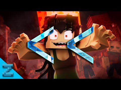 REVERSE "Zombie Girl" Minecraft Animated Music Video (ZAMination)