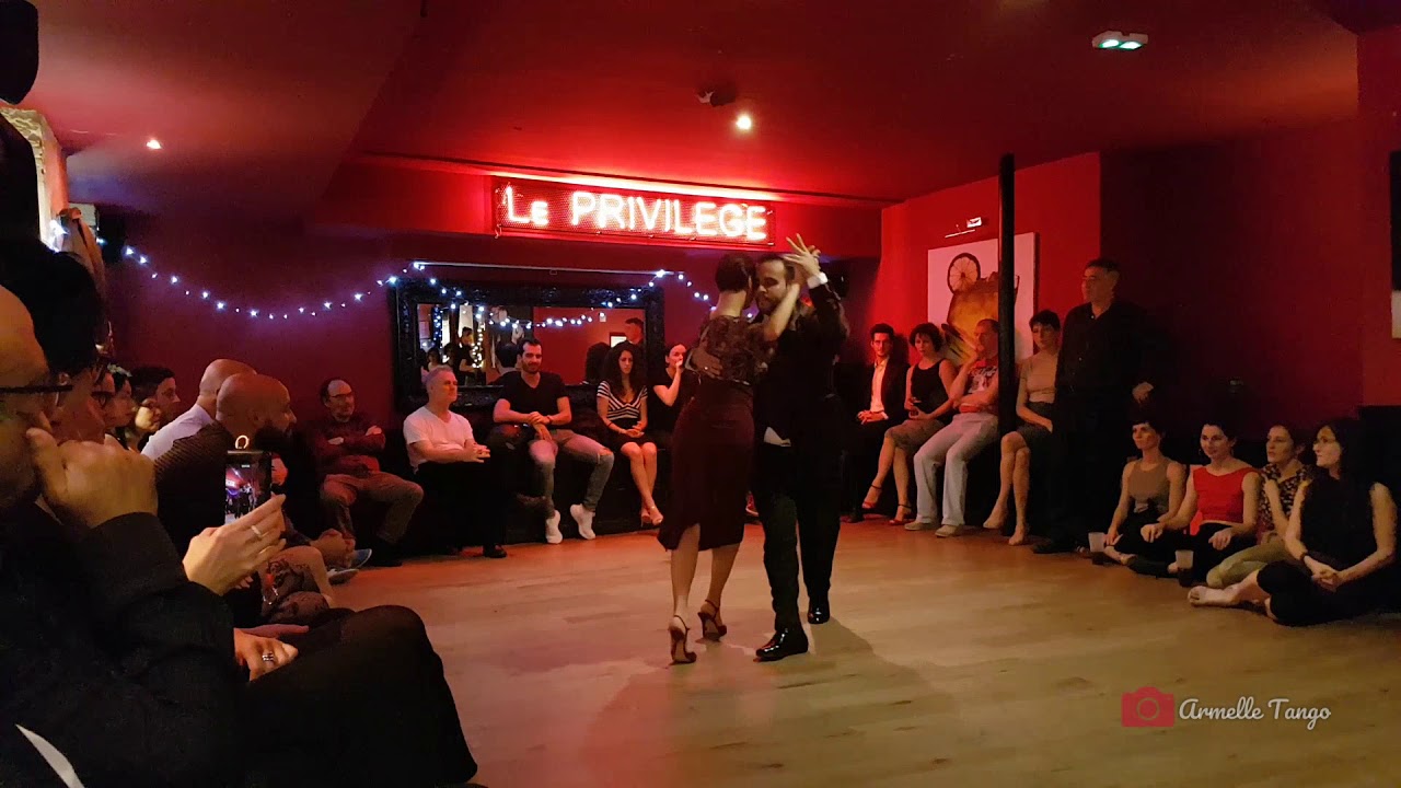 John Zabala & Maria Filali ❤Bien Pulenta (Juan D'Arienzo Feat. A. Echagüe) @ Paris - Milonga LA MIMI