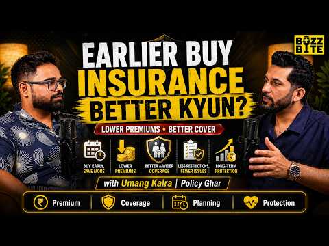 The Earlier You Buy Insurance, The Better | Mr. Umang Kalra | The Buzz Bite