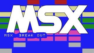 Break Out MSX