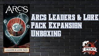 Arcs Leaders & Lore Pack Expansion Unboxing | New Content & Components Review