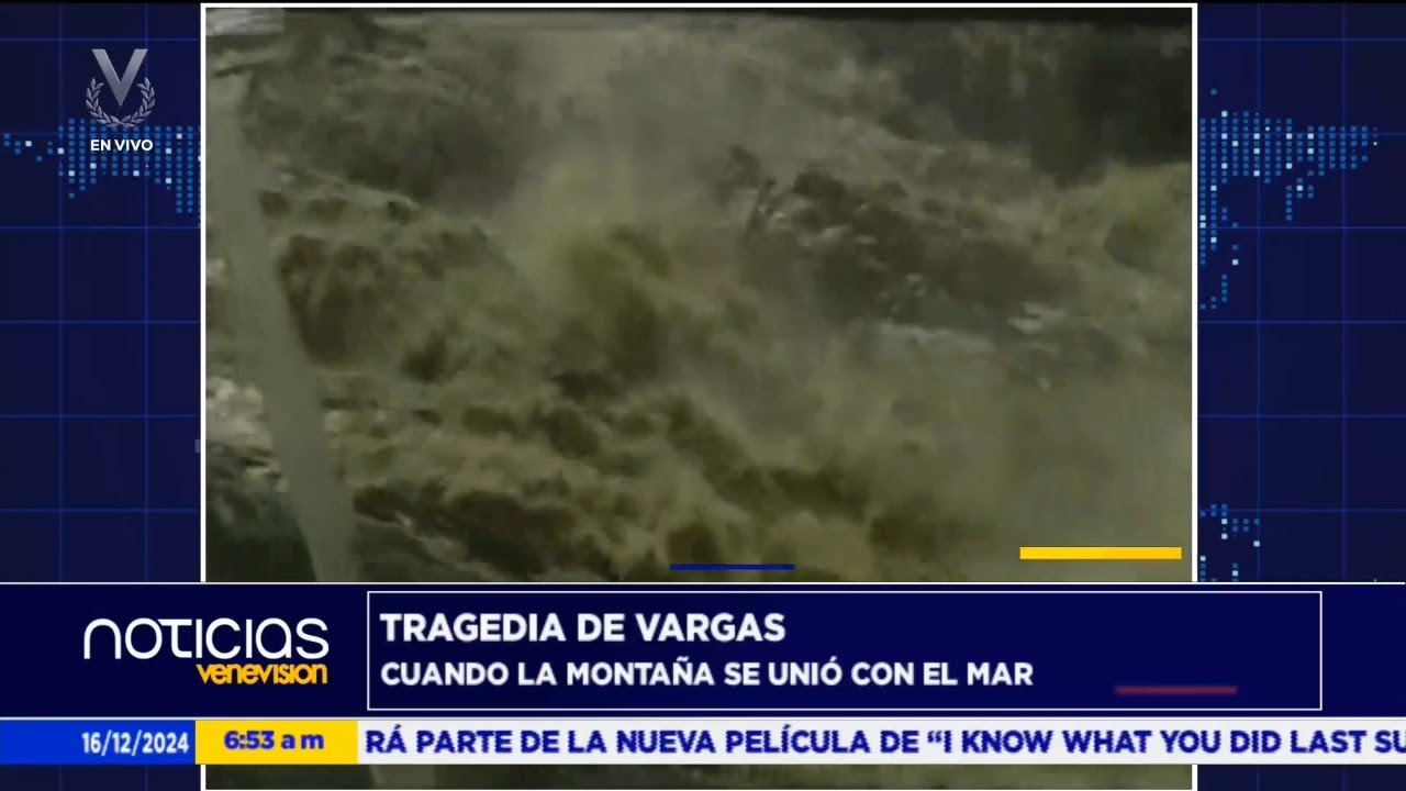 Se cumplen 25 años del deslave de Vargas - 16 de diciembre de 2024