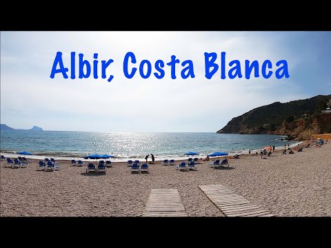 Albir, Alicante, Costa Blanca, Spain. Walking the Promenade and the Pebbled Beach 13-06-21 🇪🇸