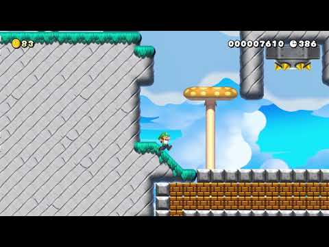 Super Mario Maker 2 Level Showcase: Larrys Sky Attack