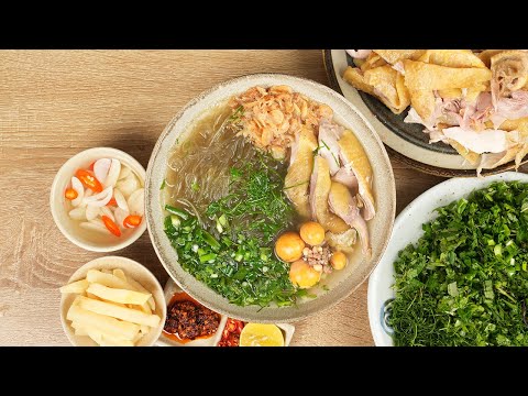 Mien Ga Recipe: Authentic Vietnamese Chicken Glass Noodle Soup