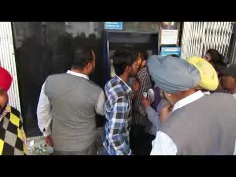 Fight at Bank ATM