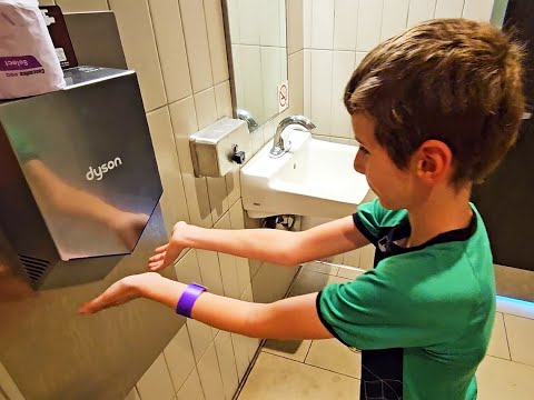 Dyson Airblade V Hand Dryer At Starbucks