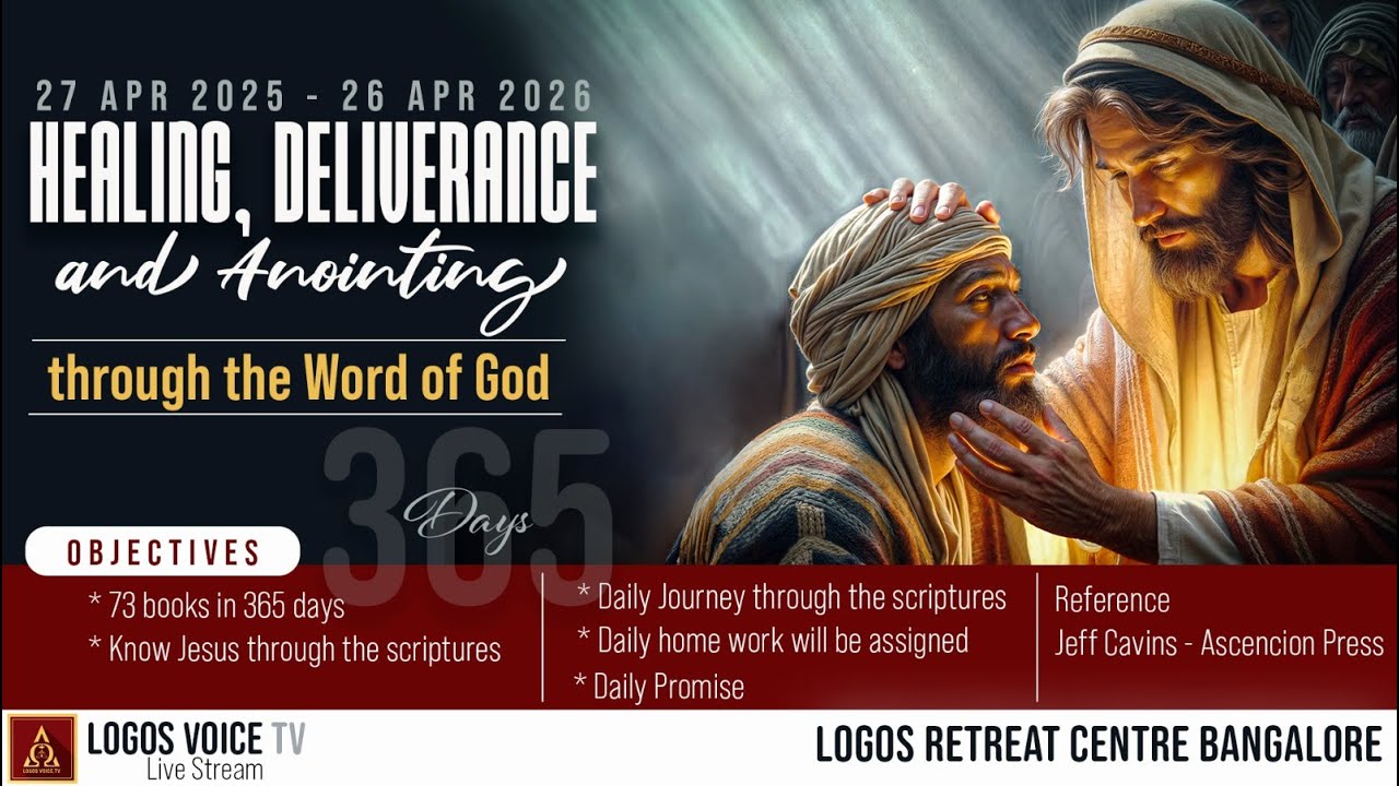 Daily Retreat for Healing, Deliverance and Anointing | 14 - APRIL  - 2026  | Logos Retreat Centre