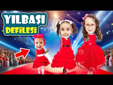 YILBAŞI DEFİLESİ YAPTIK !! EN GÜZEL KİM OLDU ?! BAHAR BANU ALYA ASEL MİRA !! 