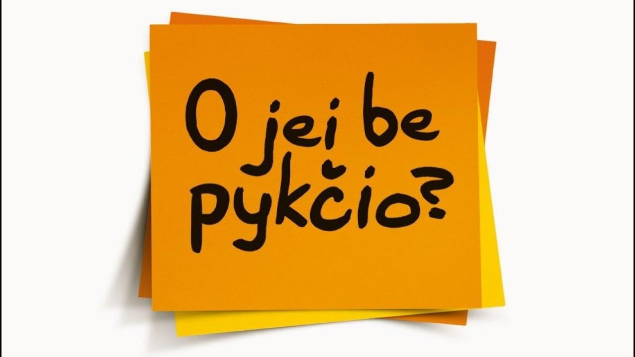 Atsakymai į kritiškus komentarus: Be pykčio