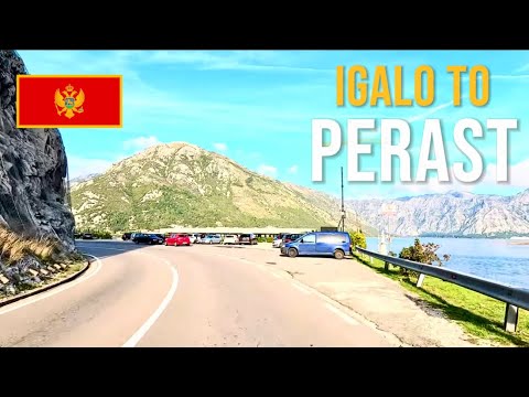 Driving in Montenegro 🇲🇪 from Igalo to Perast in October 2024