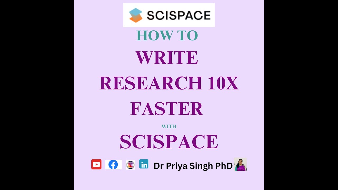 How to Use SciSpace AI Writer to Boost Your Research Speed | Write Papers Faster