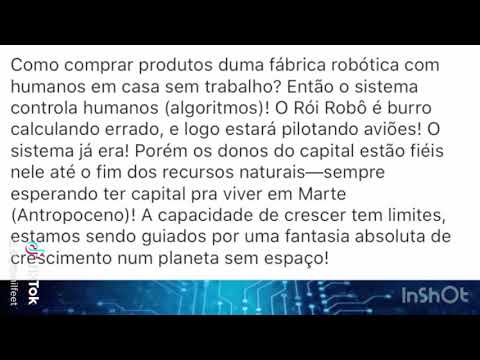 Caos Econômico! “O crescimento econômico destruirá o sistema;” Karl Marx!