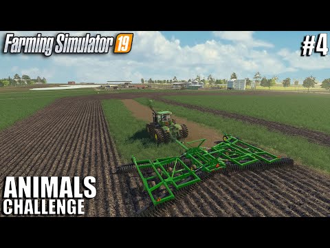 Creating new fields | Animals Challenge | Timelapse 4 | Farming Simulator 19