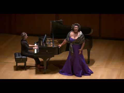 Raehann Bryce-Davis sings "I Don't Feel Noways Tired," arr Jacqueline Hairston