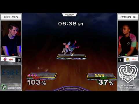 HFLAN 19 - Professor Pro (Fox) Vs. Frenzy (Falco) - Losers Semis - Melee Singles