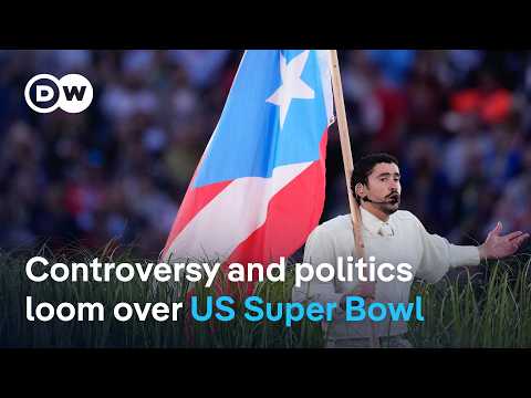 Was there a special message in Bad Bunny's halftime show? | DW News