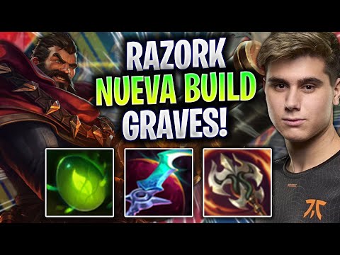 RAZORK PRUEBA NUEVA BUILD DE GRAVES! - Razork Juega Graves Jungle vs Sylas! | Preseason 2023