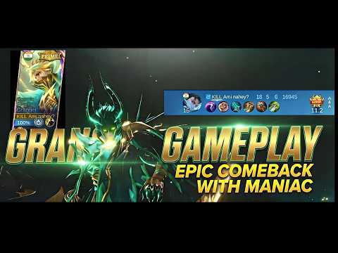 Insane Epic Comeback with Granger's New Prime Skin!! 18 KILLS + MANIAC