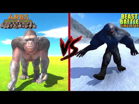 GORO THE GIANT COMPARISON - ARBS VS BEAST BATTLE SIMULATOR