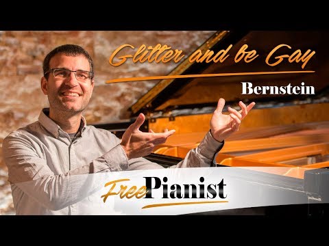 Glitter and be Gay - KARAOKE / PIANO ACCOMPANIMENT - Candide - Bernstein