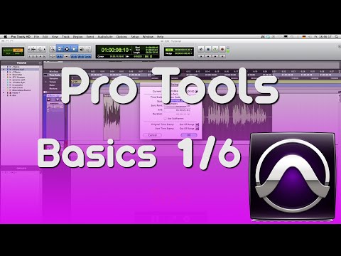 Pro Tools Tutorial 01 - Erste Schritte