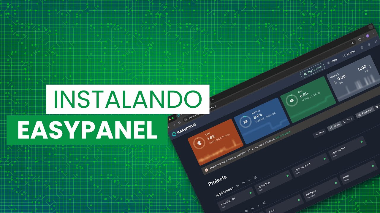 Como Instalar o EasyPanel em 2 Passos + Evolution API V2 | Ganhe $200 na DigitalOcean!