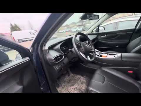 2023 Hyundai Santa Fe Preferred AWD w/Trend Package in Blue for sale at Finch Hyundai in London, ON
