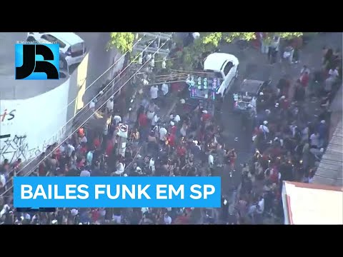 SP registra pelo menos 20 bailes funk sem autorização na última quarta-feira (24)