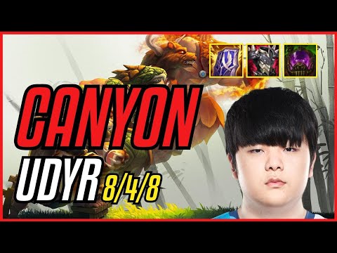 CANYON - UDYR vs JANKOS - KINDRED JUNGLE - EUW CHALLENGER - PATCH 11.9