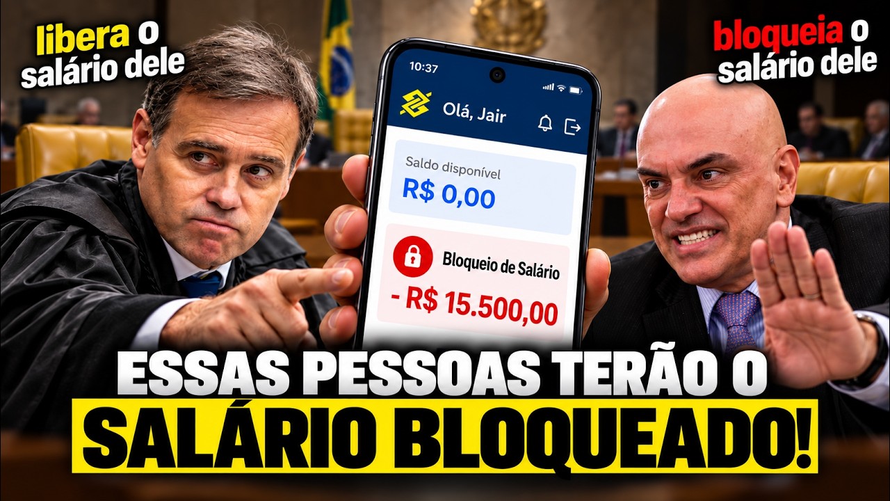 Quem pode ter o SALÁRIO PENHORADO (BLOQUEADO) pela nova Lei??