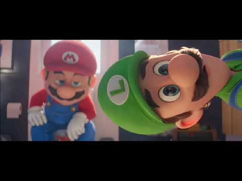 The Super Mario Bros. Movie - Bathroom Apartment (Backwards)