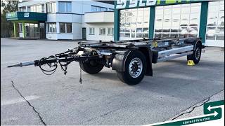 Schmitz Cargobull Lafette AWF 18 BDF &ndash; Wechselrahmen Verzinkten Rahmen container chassis trailer | Image 4 - Autoline