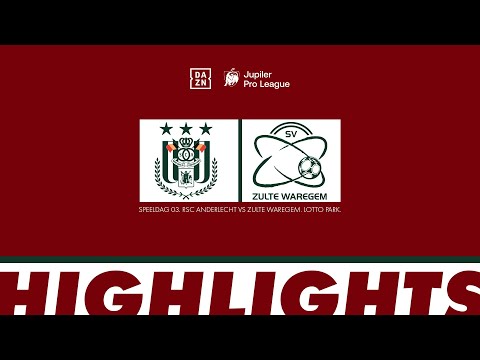 JPL MD03: RSC Anderlecht vs Essevee