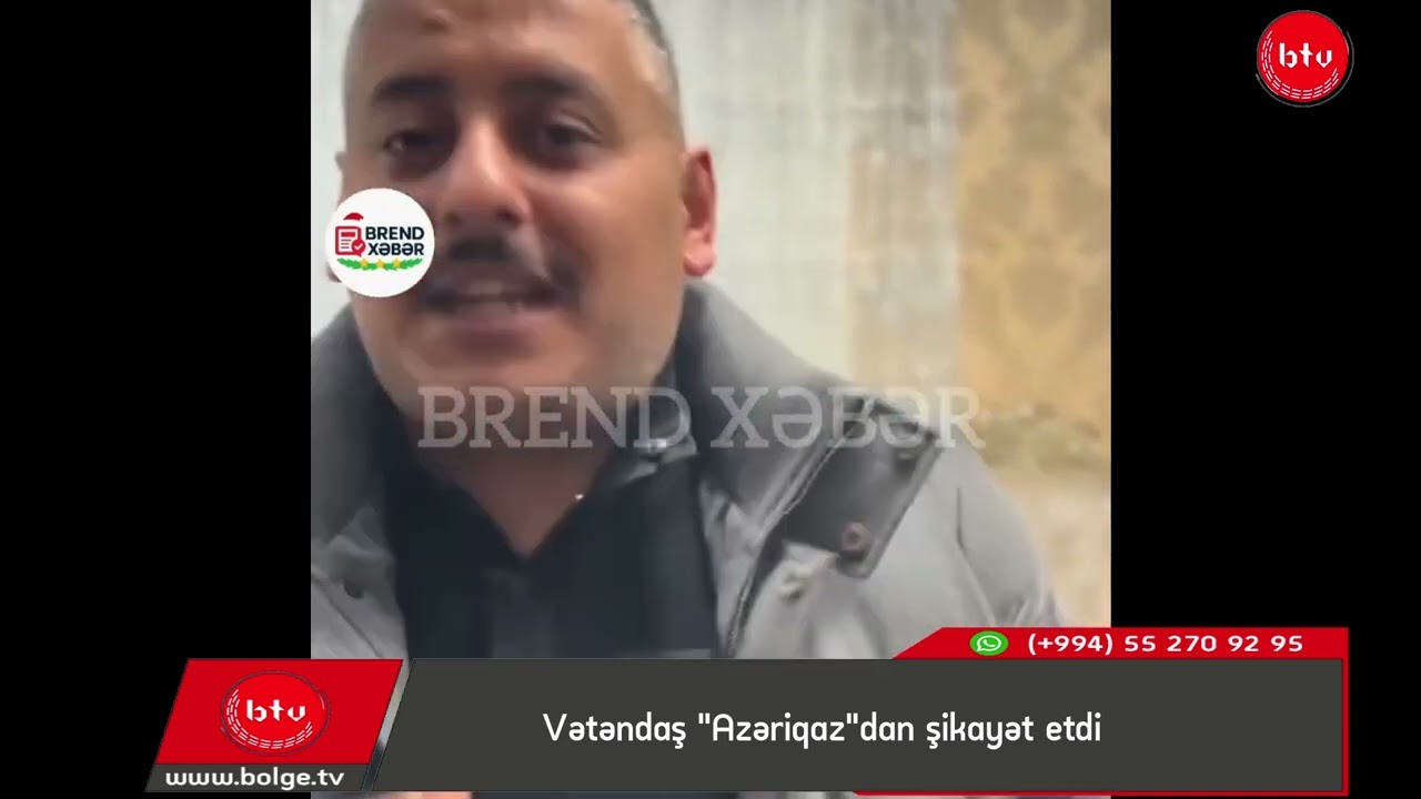 Vətəndaş "Azəriqaz"dan şikayət etdi