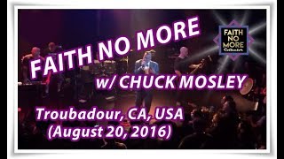 Faith No More with Chuck Mosley at Troubadour, West Hollywood, CA, USA - August 20, 2016