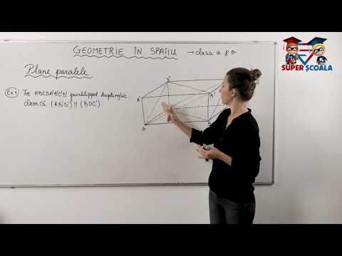 Clasa a VIII-a - Plane paralele.