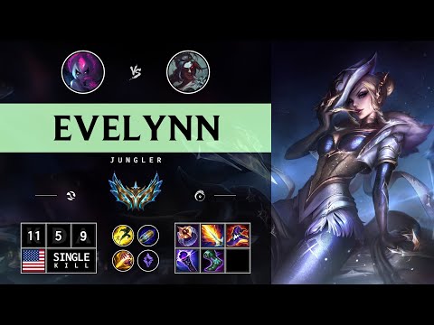 Evelynn Jungle vs Kayn - NA Challenger Patch 14.12
