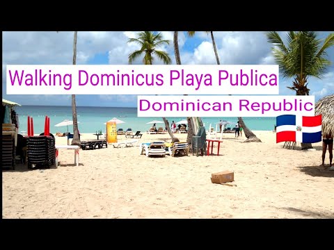 Walking Tour Dominicus Playa Publica ~ From Viva Wyndham Palace to Iberostar Hacienda (28-04-2021)